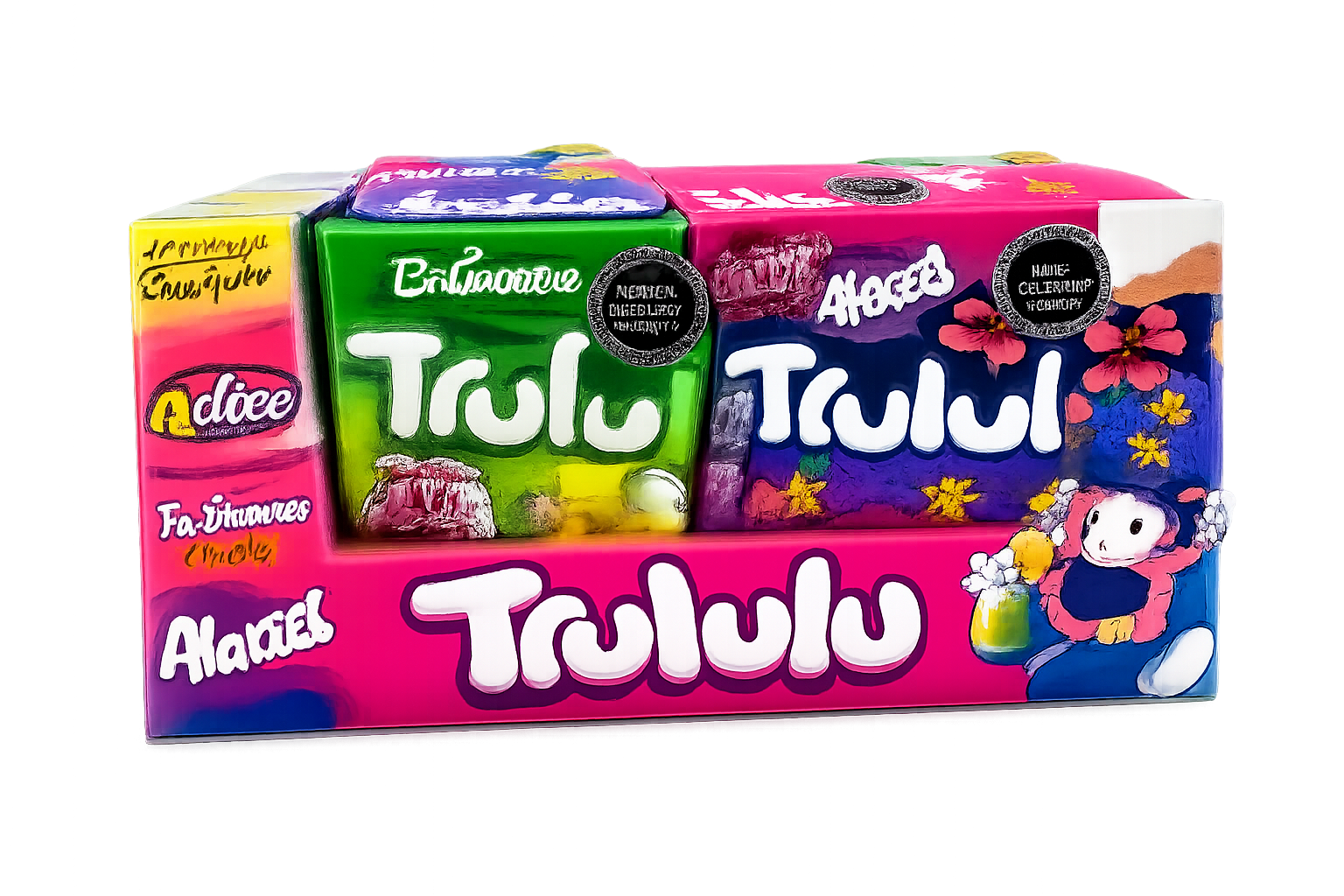 GOMITAS TRULULU SURTIDAS DISPLAY X 24