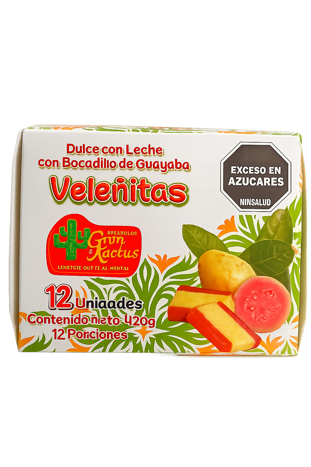 BOCADILLO VELEÑITAS COMBINADO DISPLAY X 12 UND