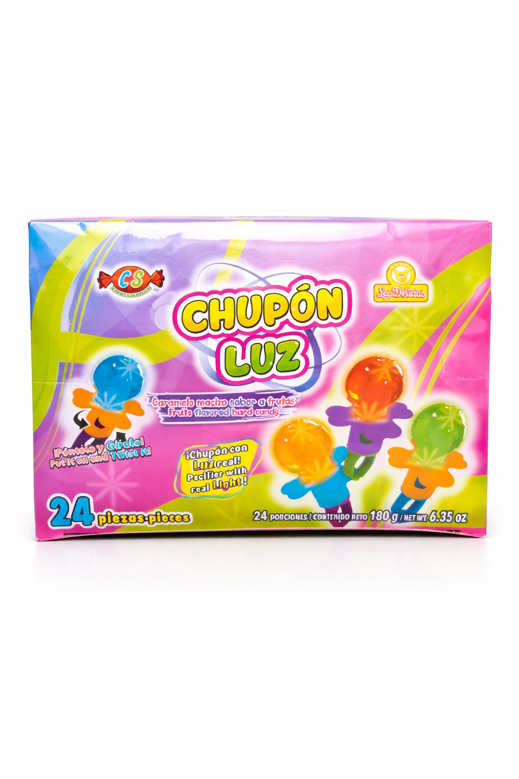 CHUPON DE LUZ DISPLAY X 24 UND