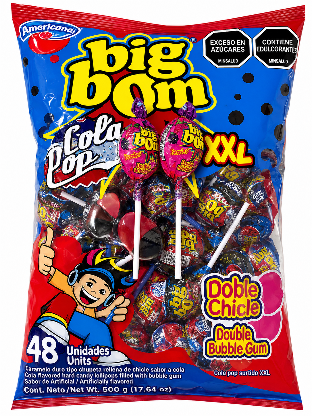 PROMOCIÓN DE BIGBOM XXL SABOR COLAPOP x 48 und