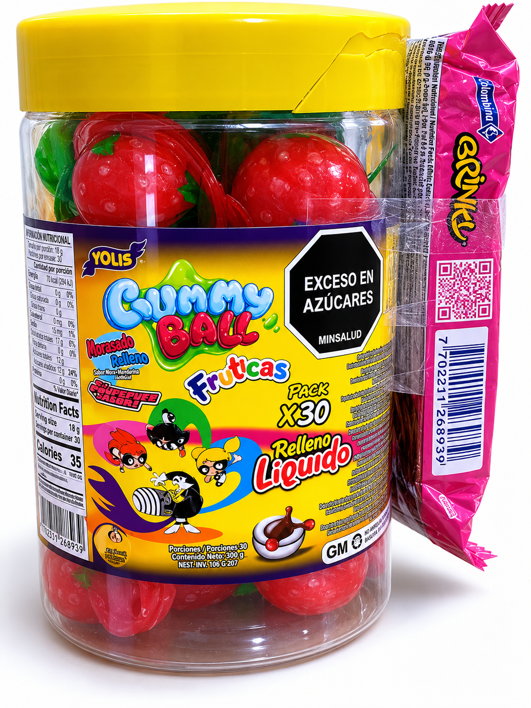 PROMOCIÓN DE GUMMY BALL FRUTICAS
